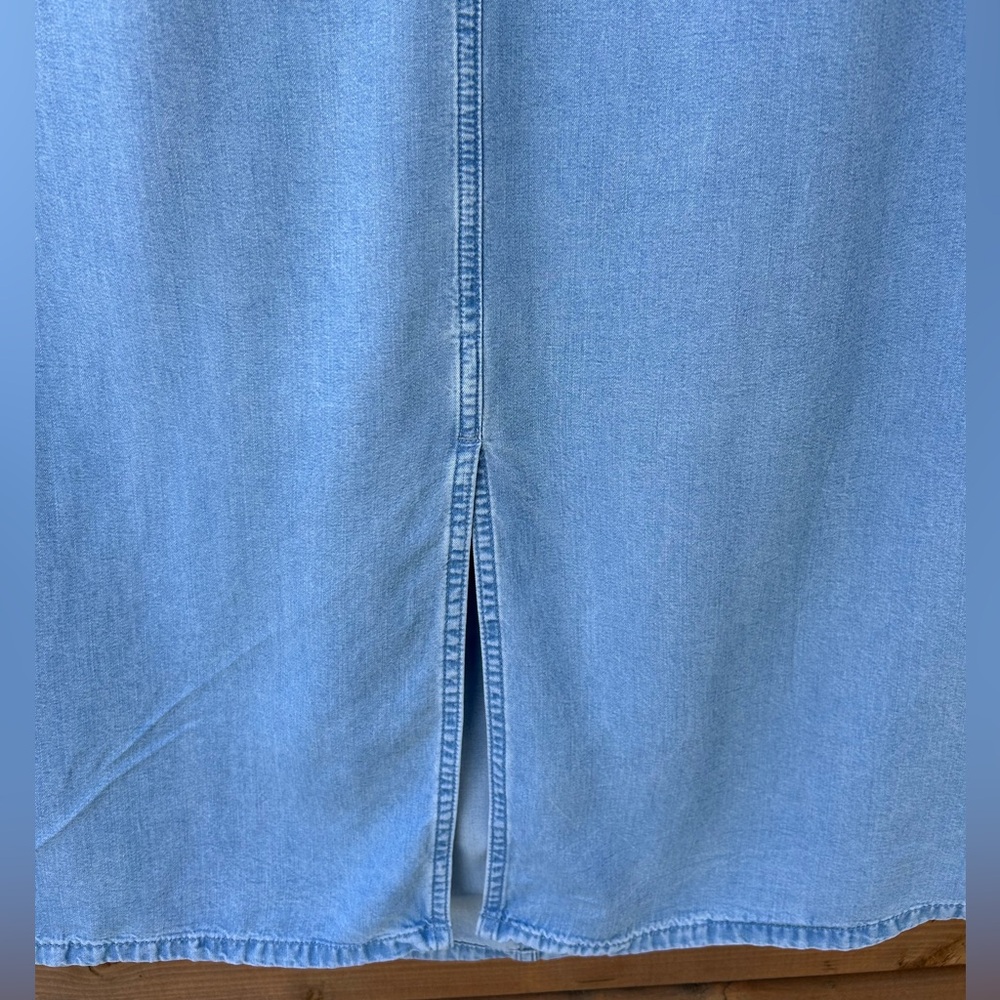 274. J. Jill Denim Women’s Cargo Midi Skirt - Picture 3 of 15